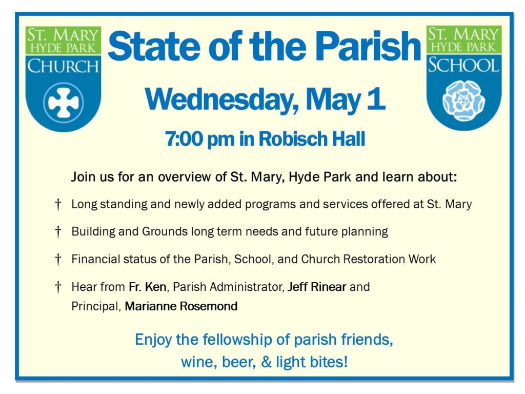 State of the Parish invite